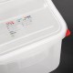 Araven transparante ingrediëntenbak 50ltr