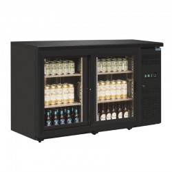 Polar bardisplay met 2 schuifdeuren