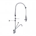 Gastro M lage voorspoeldouche monobloc zwenkkraan handsfree