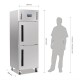 Polar Gastro 1-deurs koeling met gedeelde deur 600ltr