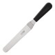 Hygiplas gebogen paletmes 19cm zwart
