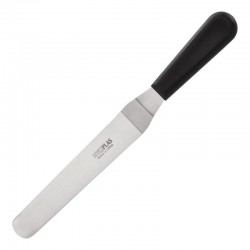 Hygiplas gebogen paletmes 19cm zwart