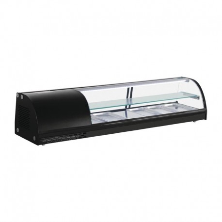 Polar gekoelde tapasvitrine 5 x GN1/3