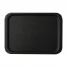 Roltex Blackline antislipdienblad zwart 49x34cm