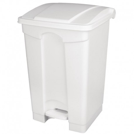 Jantex afvalemmer wit 45ltr