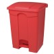Jantex afvalemmer rood 65L