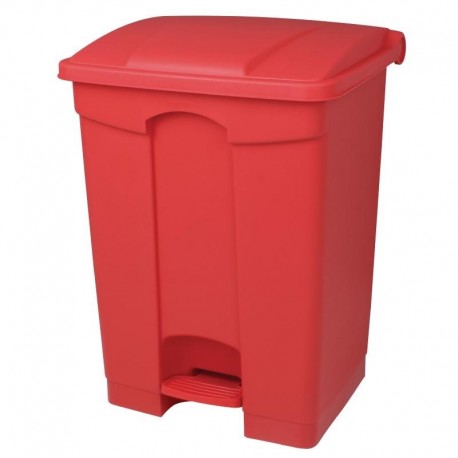 Jantex afvalemmer rood 65ltr