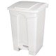 Jantex afvalemmer wit 87L