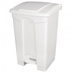 Jantex afvalemmer wit 87ltr