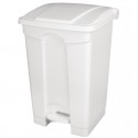 Jantex afvalemmer wit 87L
