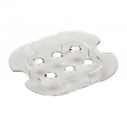 Gastro M polycarbonaat lekrooster GN1/6