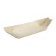 Fiesta Green biologisch afbreekbare houten serveerbootjes 190mm (100 stuks)