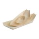 Fiesta berkenhouten bootjes 19cm
