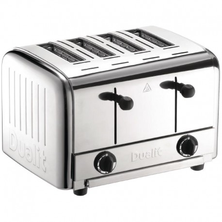 Dualit professionele broodrooster 4 sleuven RVS 49900