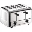 Dualit pop-up broodrooster 4 sleuven RVS