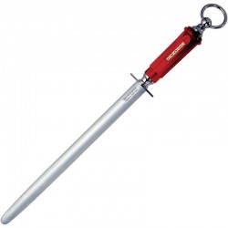 Dick Dickoron ovale slijpstaaf 30,5cm rood