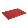 Hygiplas LDPE extra dikke snijplank rood 450x300x20mm