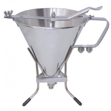 De Buyer RVS doseertrechter 1,5ltr