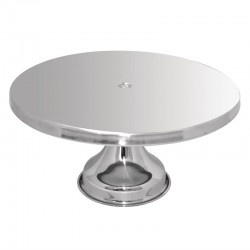 RVS taartschotel 33(Ø)cm