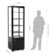 Polar koelvitrine met gebogen glasdeur