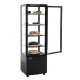Polar koelvitrine met gebogen glasdeur
