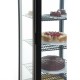 Polar koelvitrine met gebogen glasdeur