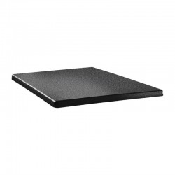 Topalit Classic Line vierkant tafelblad antraciet 60cm