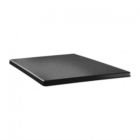 Topalit Classic Line vierkant tafelblad antraciet 60cm