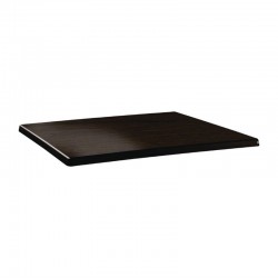 Topalit Classic Line rechthoekig tafelblad wengé 110x70cm