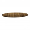 Topalit Classic Line rond tafelblad Atacama kersenhout 80cm