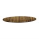 Topalit Smartline rond tafelblad Atacama kersenhout 80cm