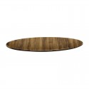 Topalit Smartline rond tafelblad Atacama kersenhout 80cm