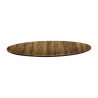 Topalit Smartline rond tafelblad Atacama kersenhout 80cm