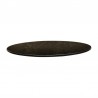 Topalit Smartline rond tafelblad Cyprus metal 80cm