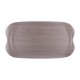 Roltex Wave dienblad grijs houtnerf 43x23cm