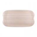 Roltex Wave dienblad licht houtnerf 43x23cm