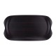 Roltex Wave dienblad donker houtnerf 43x23cm