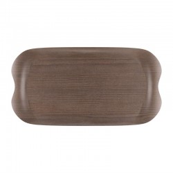 Roltex Wave dienblad palissander nerf 43x23cm