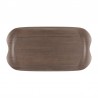 Roltex Wave dienblad palissander nerf 43x23cm