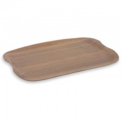 Roltex Wave dienblad palissander nerf 43x33cm