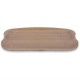Roltex Wave dienblad palissander nerf 43x33cm