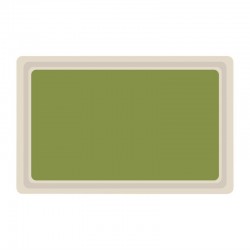 Roltex Original dienblad groen GN1/1 53x32,5cm