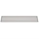 Gastro M RVS wandplank 180x40cm