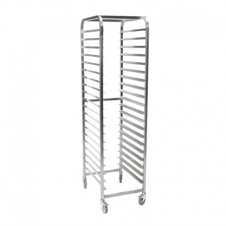 Gastro M regaalwagen 60x40cm met 18 etages