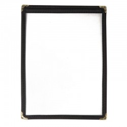 Olympia American Style menuhouder A5 zwart enkel