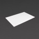 Hygiplas antibacteriële HDPE snijplank wit 455x305x12mm