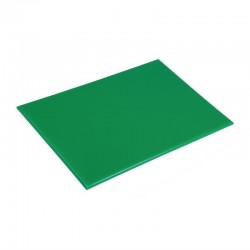 Hygiplas antibacteriële HDPE snijplank groen 455x305x12mm