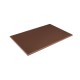 Hygiplas antibacteriële HDPE snijplank bruin 455x305x12mm