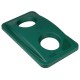 Rubbermaid Slim Jim deksel groen