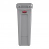 Rubbermaid Slim Jim container met luchtsleuven 87L